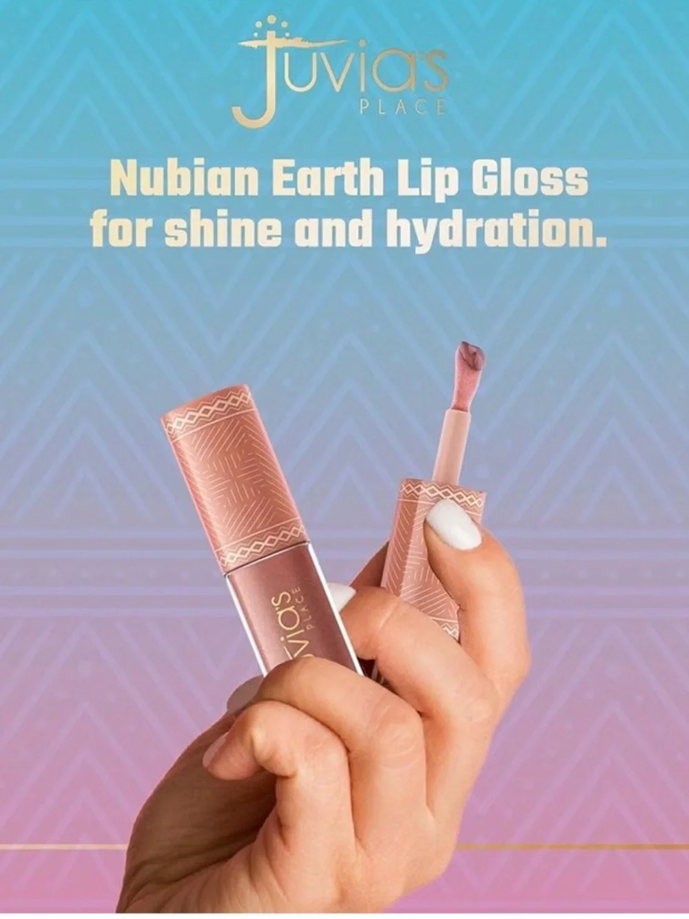 Juvia's Place Shimmering Nude Brown Lip Gloss: Mirage